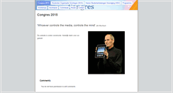 Desktop Screenshot of congres.studentenorganisatie.nl